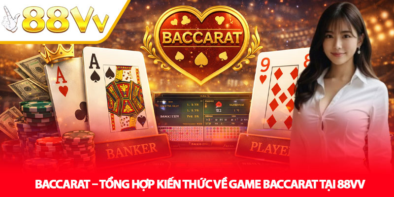 Baccarat – Tổng Hợp Kiến Thức Về Game Baccarat Tại 88VV